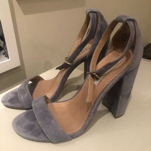 Steve Madden block heels - size 7